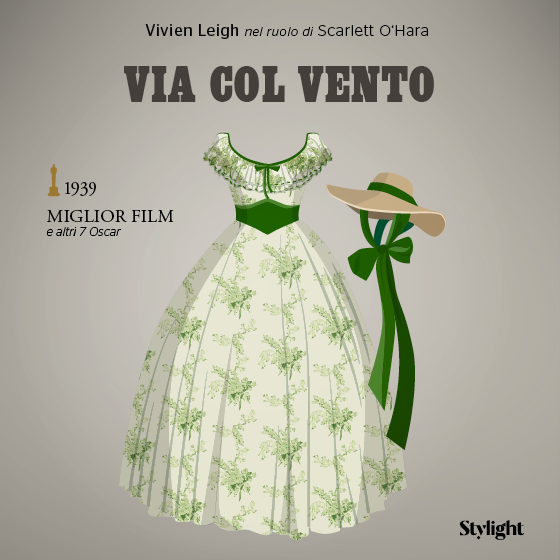 1939 - Costumi Oscar - Via col Vento (Stylight)
