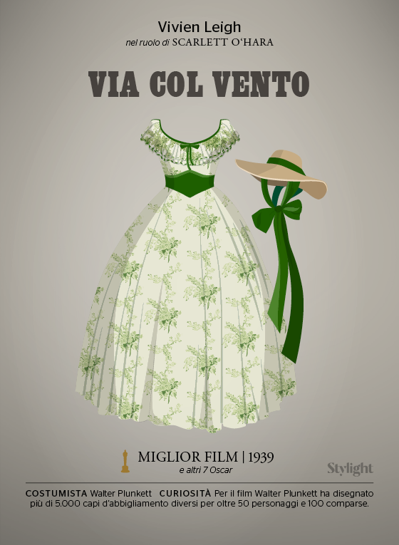Costumi Oscar - Via col Vento (Stylight)