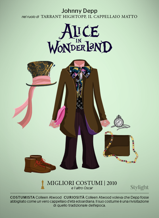 Costumi Oscar - Alice in Wonderland (Stylight)