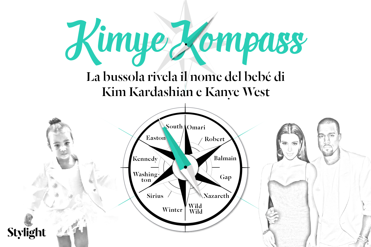 Kymie Kompass - I nomi del bambino di Kim e Kanye - Stylight