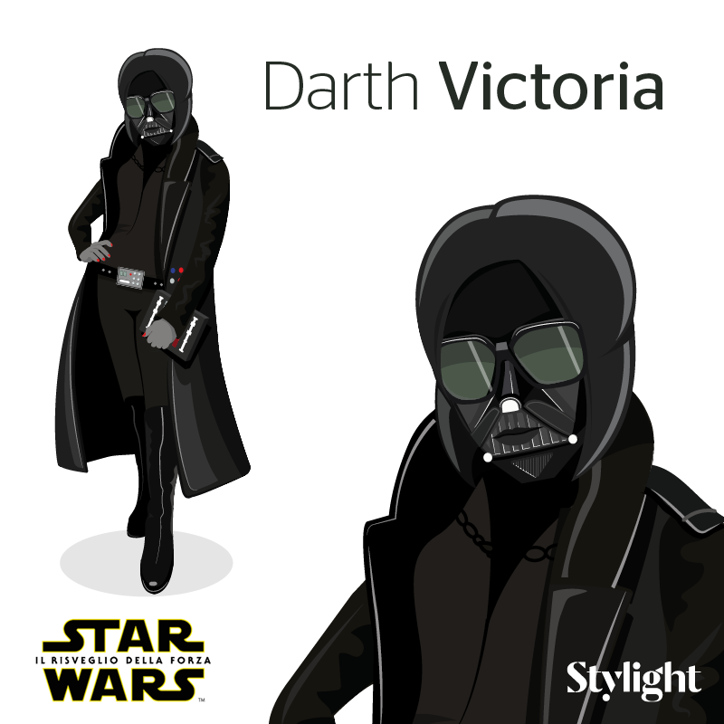 Stylight-Star_Wars- Vicotria Beckam - Darth Vader