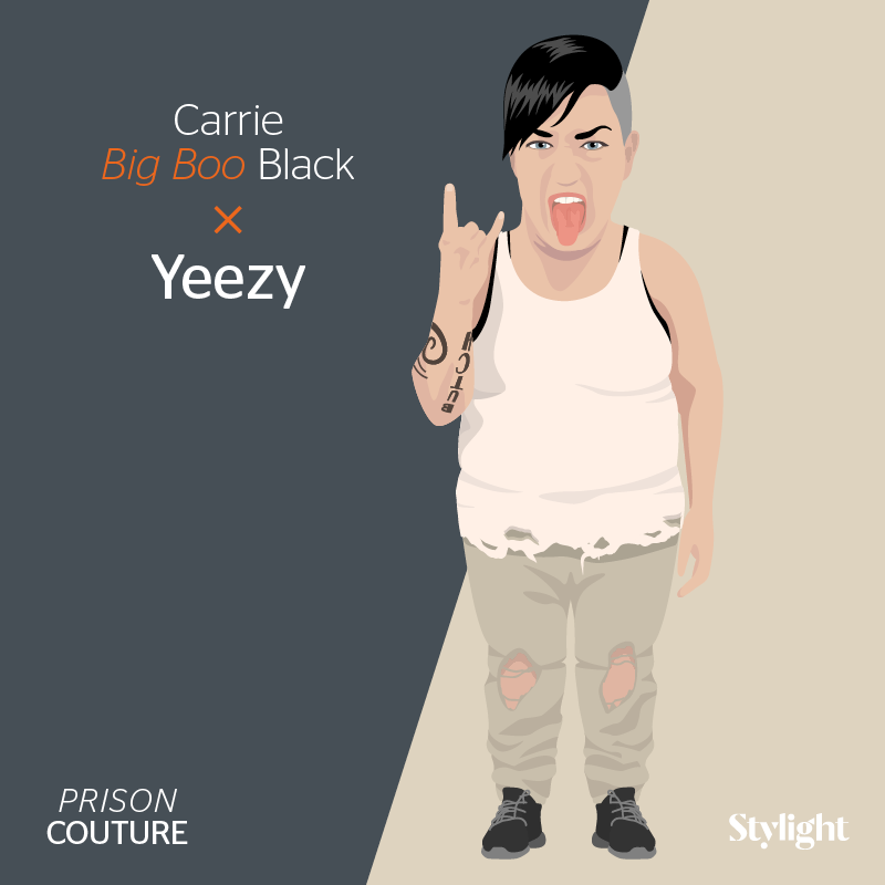 Carrie Big Boo Black - OITNB Fashion Makeover (Stylight).