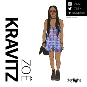 Coachella Influencers - Zoe Kravitz - Stylight